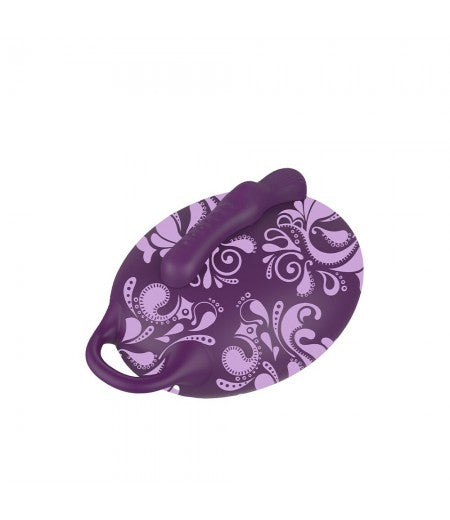 Bouncy Bliss Sit On Vibrator Purple