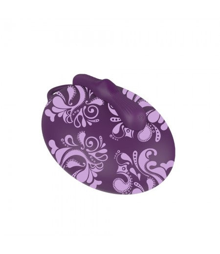 Bouncy Bliss Sit On Vibrator Purple