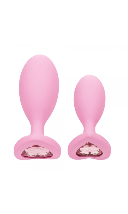 First Time Crystal Booty Duo Butt Plugs