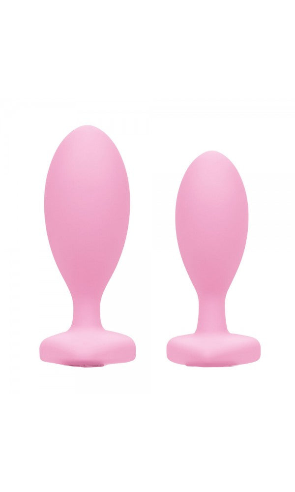 First Time Crystal Booty Duo Butt Plugs