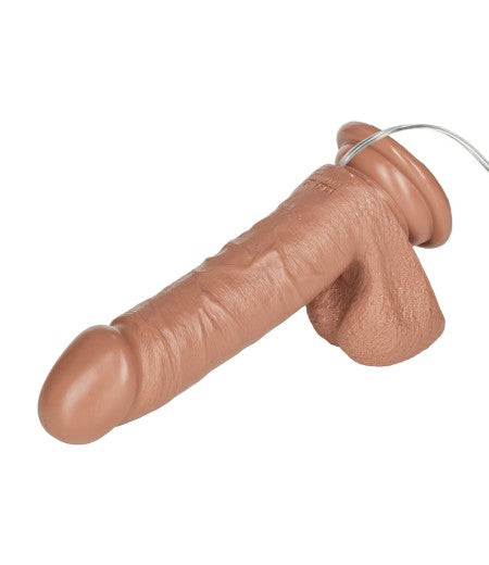 Emperor 6 Inch Life Like Vibrator Flesh Brown