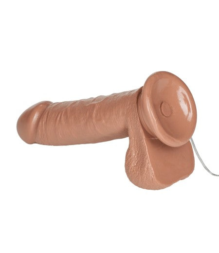 Emperor 6 Inch Life Like Vibrator Flesh Brown