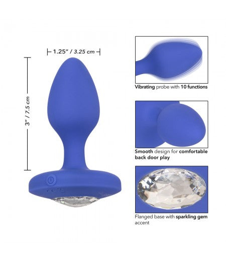 Cheeky Gems Medium Rechargeable Vibrating Butt Plug