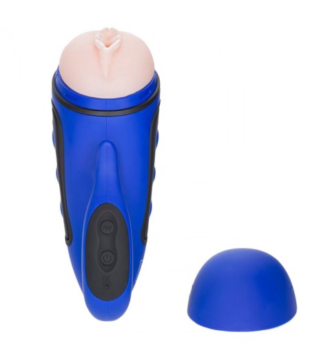 Apollo Alpha Stroker 2 Rechargeable Blue Masturbator
