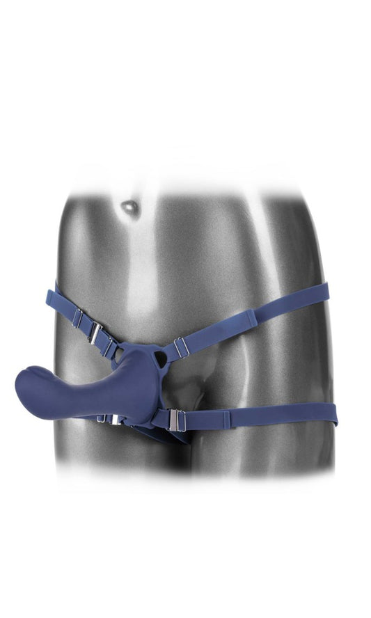 Her Royal Harness Me2 Thumper Strap On With Rechargeable Vibe