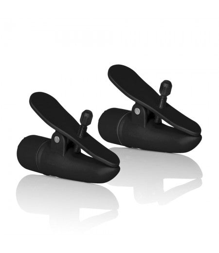 Nipplettes Vibrating Black Nipple Clamps