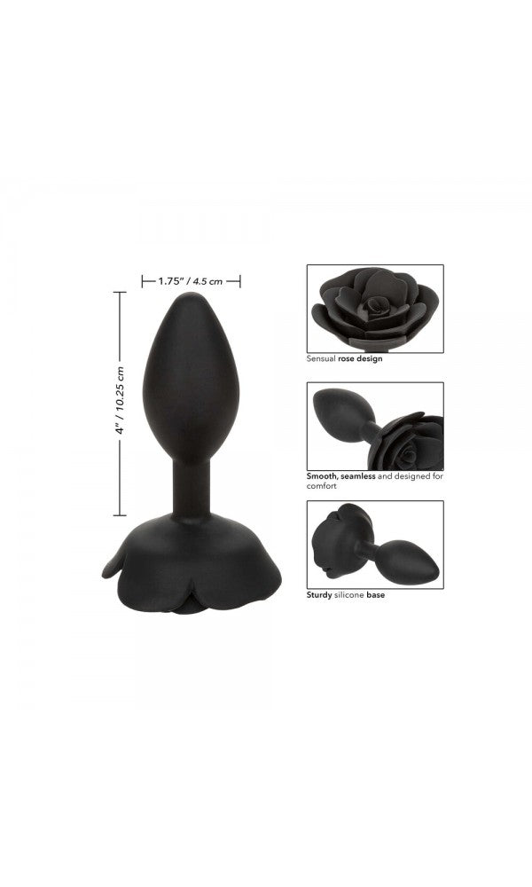 CalExotics Forbidden Large Rose Anal Plug