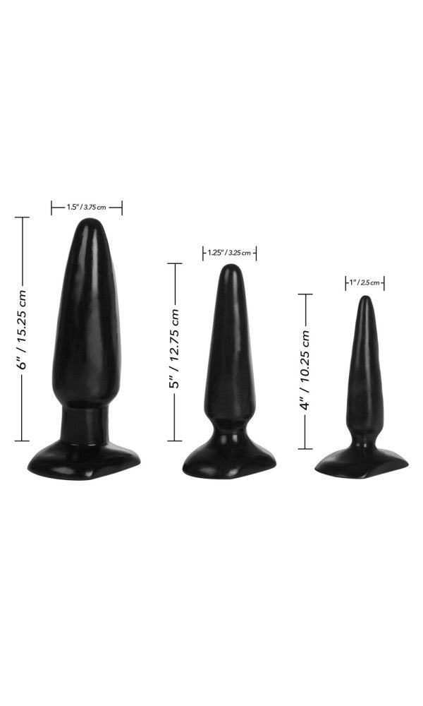 COLT Anal Trainer Kit Butt Plugs