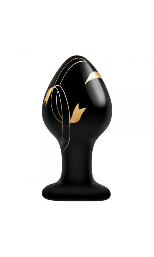 Secret Kisses 3.5 Inch Glass Butt Plug