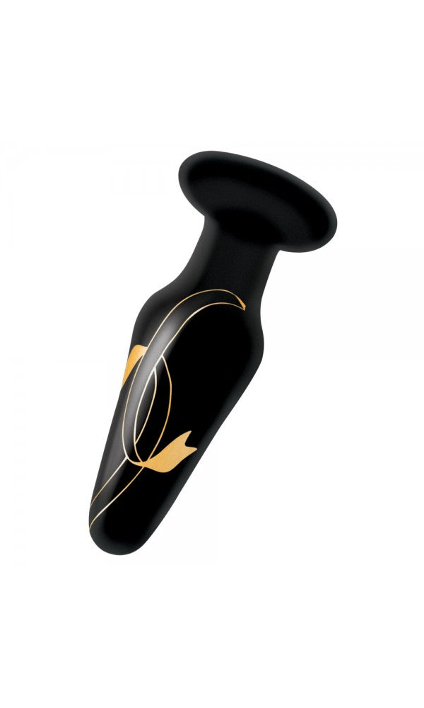 Secret Kisses 4 Inch Glass Butt Plug