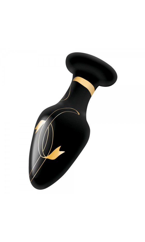Secret Kisses 4 Inch Glass Butt Plug