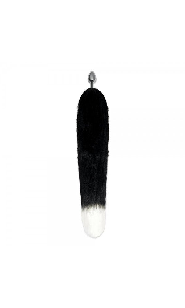Furry Tales Black Foxtail Butt Plug