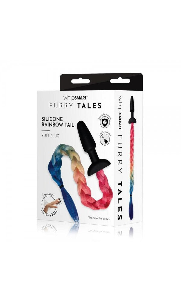 Furry Tales Rainbow Tail Butt Plug