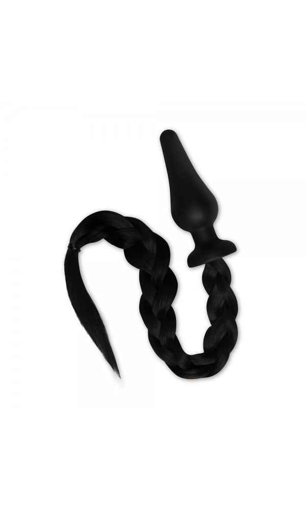 Furry Tales Black Pony Play Butt Plug