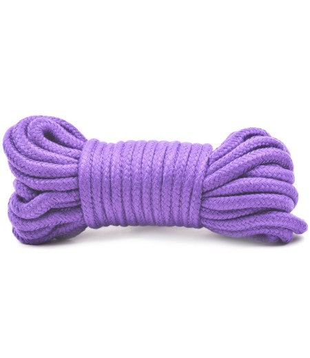 Cotton Bondage Rope 10 Metres Purple