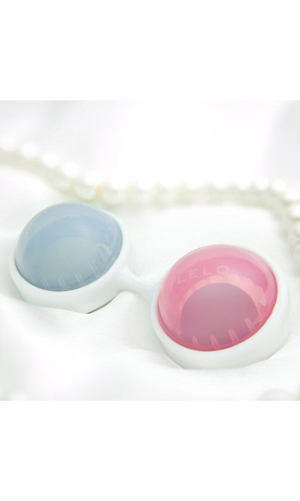 Lelo Luna Beads Mini Pink And Blue