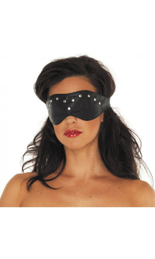 Leather Blindfold Mask