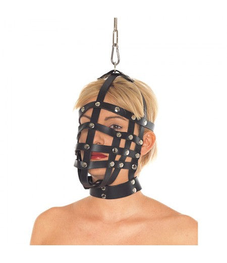 Leather Muzzle Mask